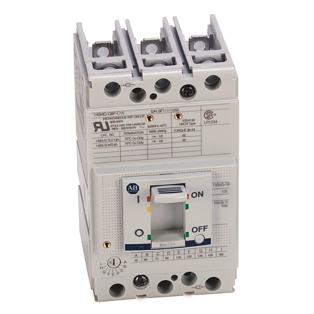 ROCKWELL AUTOMATION 140MG-G8P-C50-KA