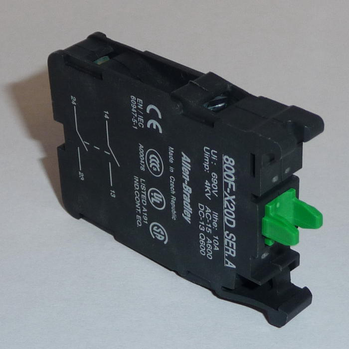 ROCKWELL AUTOMATION 800F-X20D ROCKWELL AUTOMATION 800F-X20D